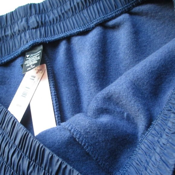 VICTORIA'S SECRET Fleece Jogger Pants Ensign Navy Blue Sweatpants NWT - Picture 6 of 8